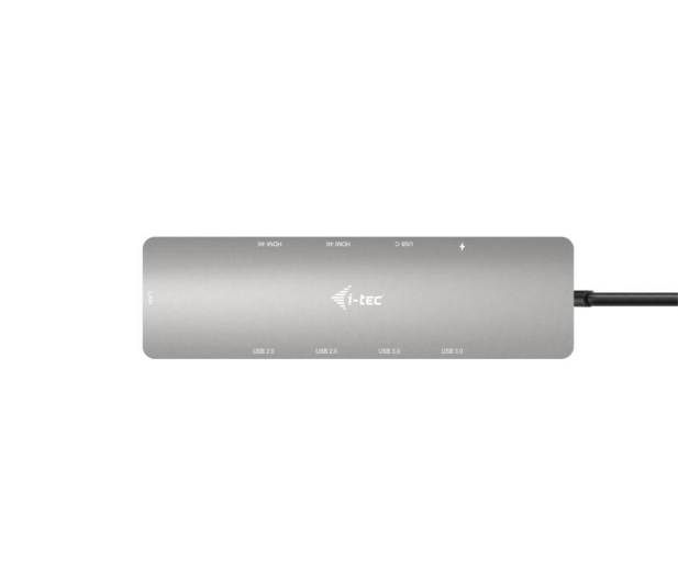 i-tec USB-C - Metal Nano 2x HDMI Display Docking Station PD 100W - 1196940 - zdjęcie 2